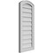 Ekena Millwork Arch Top Surface Mount PVC Gable Vent: Functional, w/ 2"W x 1-1/2"P Brickmould Frame, 14"W x 32"H GVPAR14X3202SF - alternate 4